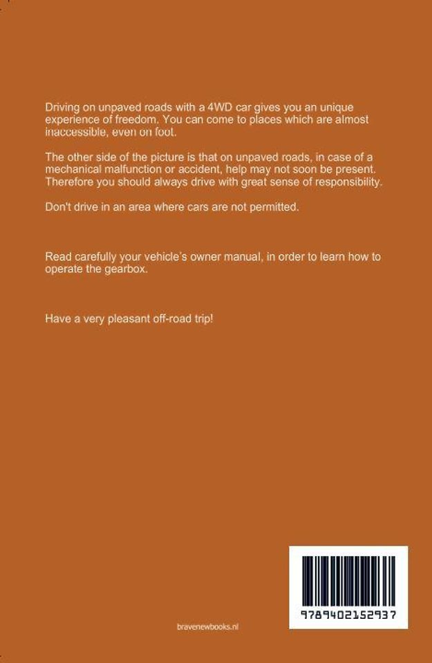 4x4 Driving instruction