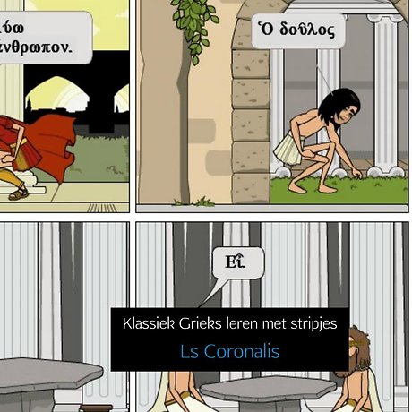 Klassiek Grieks leren met stripjes