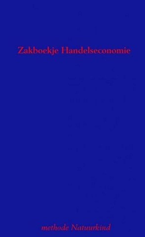 Zakboekje Handelseconomie