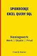 Spiekboekje Excel Query SQL