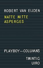 Natte witte asperges