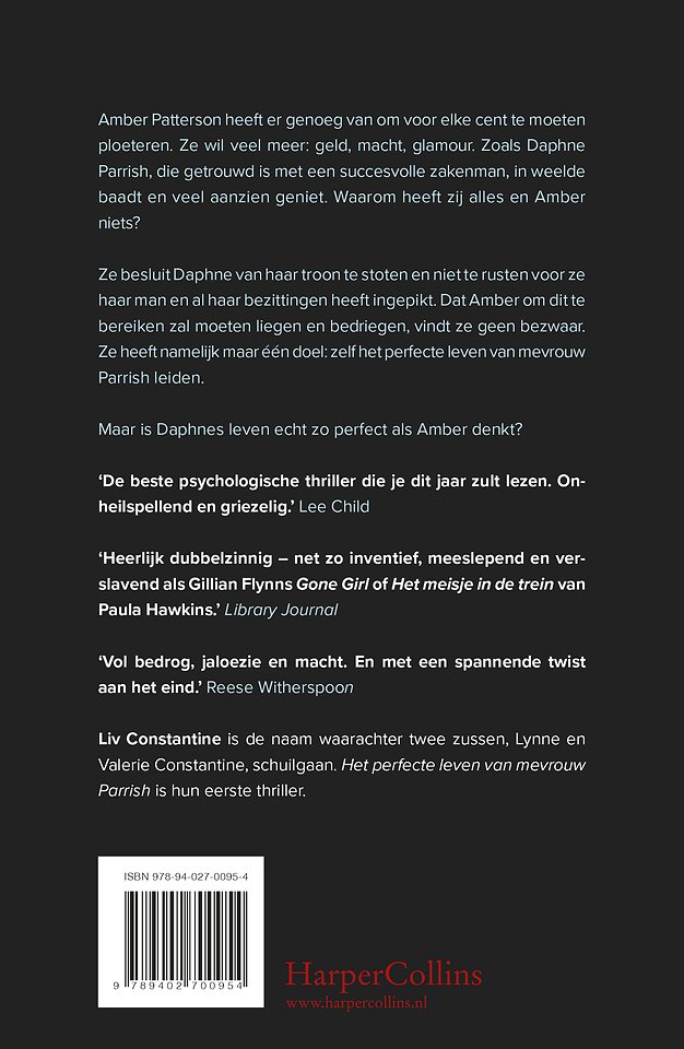 Het perfecte leven van mevrouw Parrish