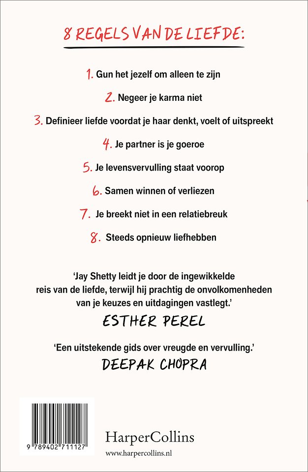 8 regels van de liefde