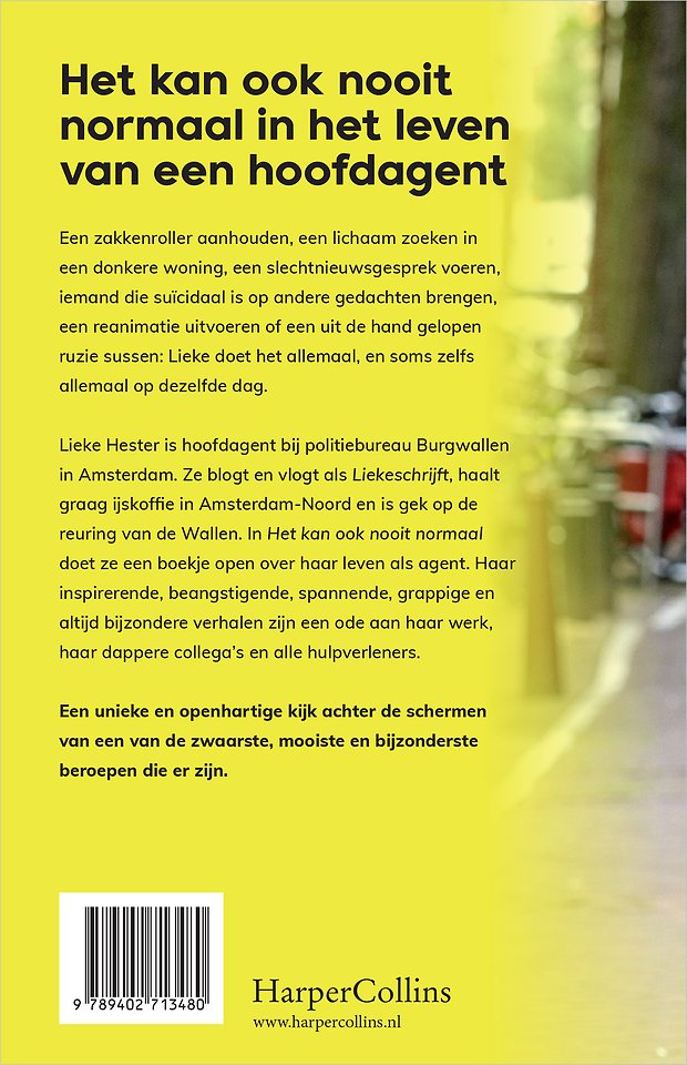 Het kan ook nooit normaal