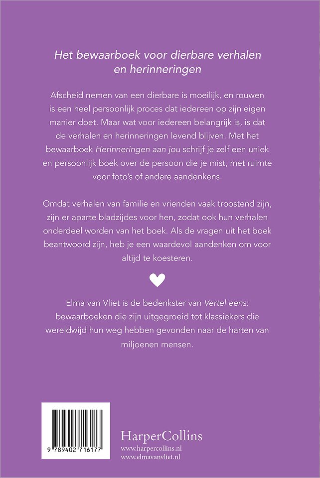 Herinneringen aan jou
