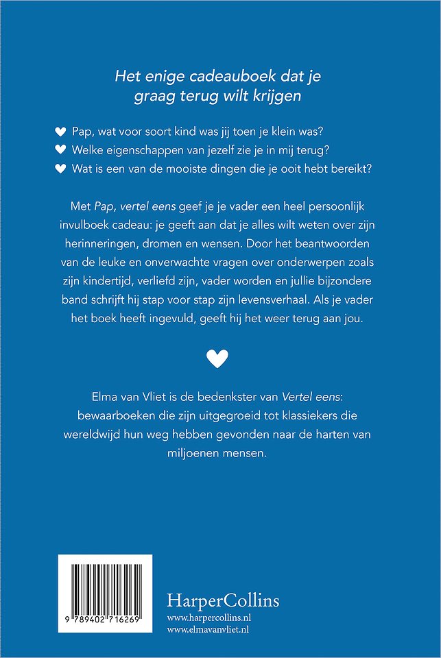 Pap, vertel eens