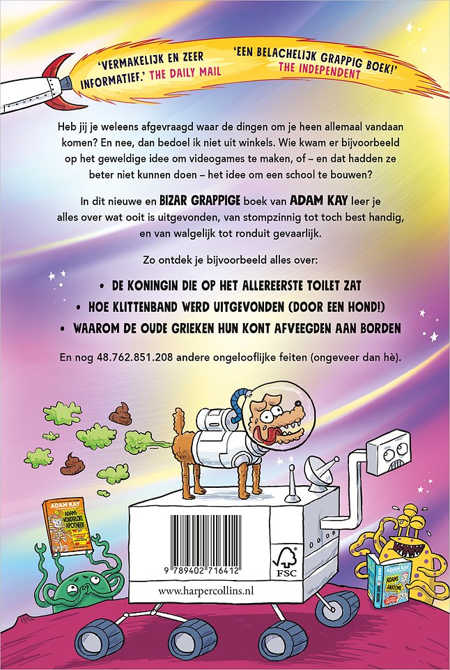 Adams uitstekende uitvindingen