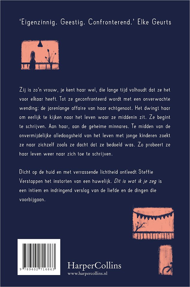 Dit is wat ik je zeg