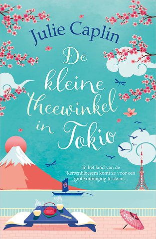 De kleine theewinkel in Tokio