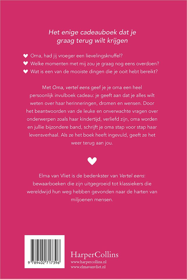 Oma, vertel eens
