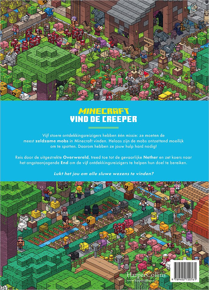 Minecraft: Vind de creeper