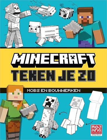 Minecraft teken je zo