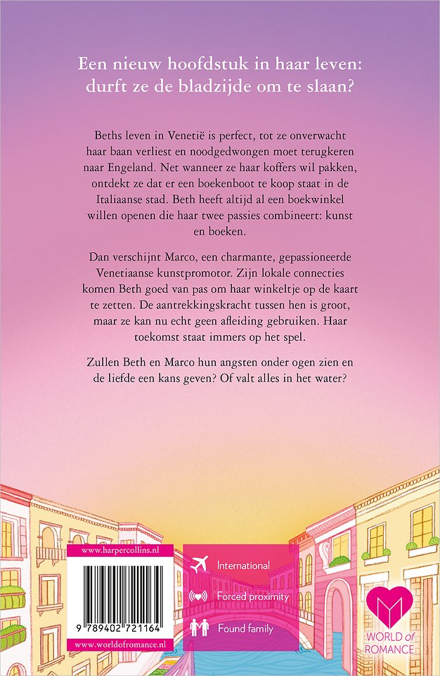 De boekenboot in Venetië