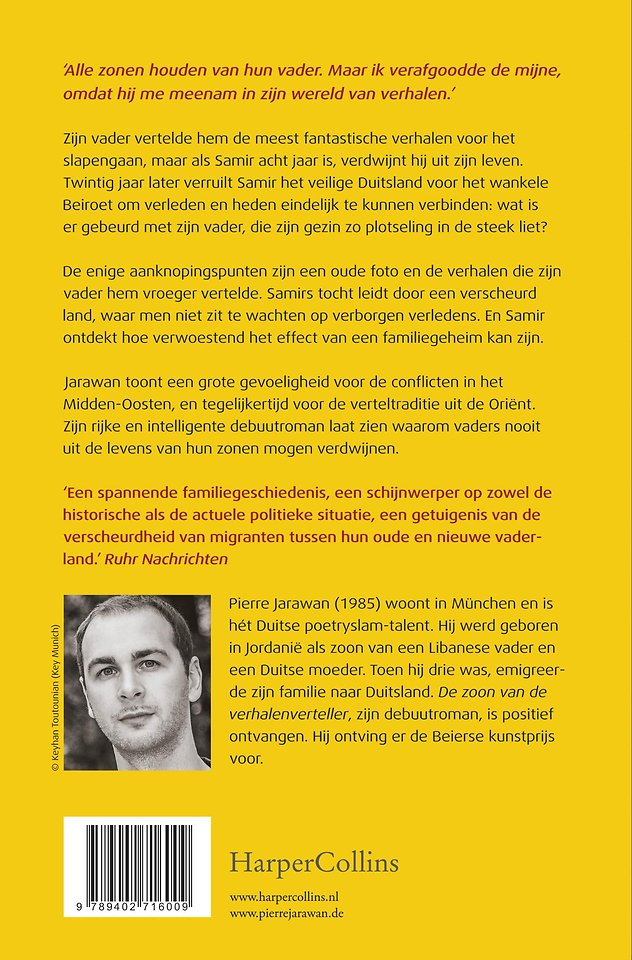 De zoon van de verhalenverteller