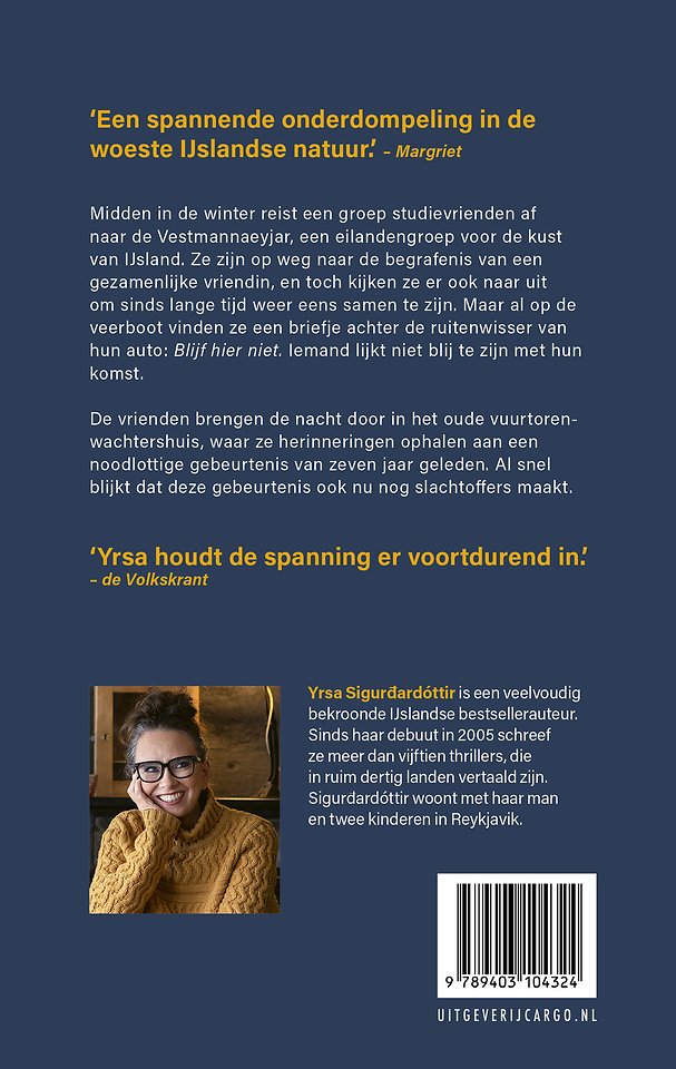 Blijf hier niet