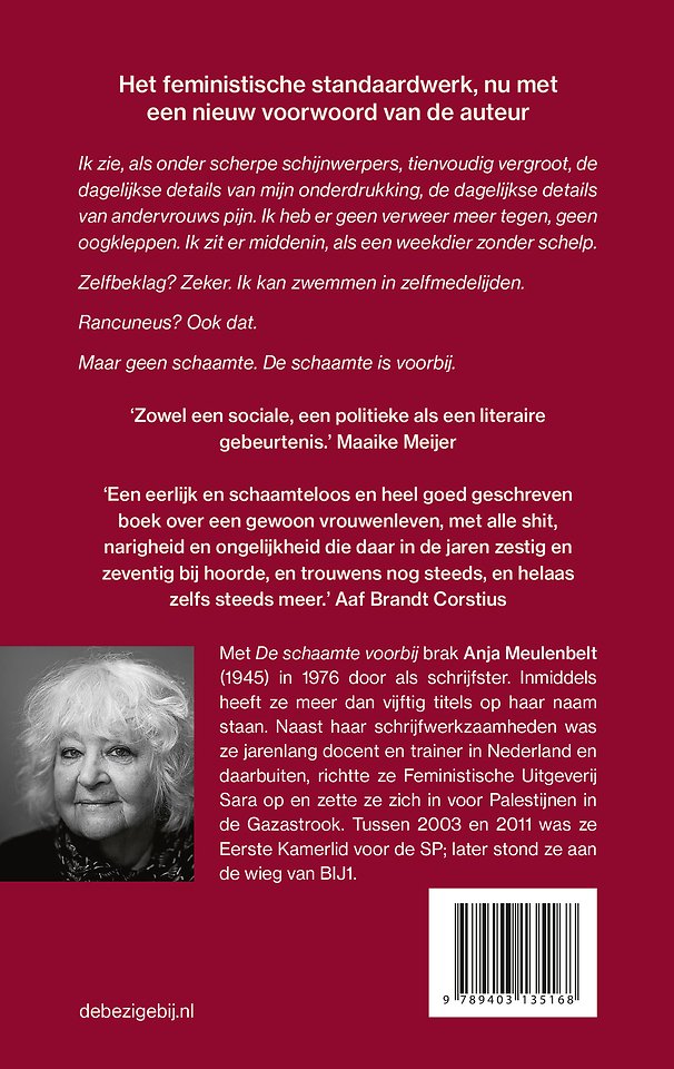 De schaamte voorbij