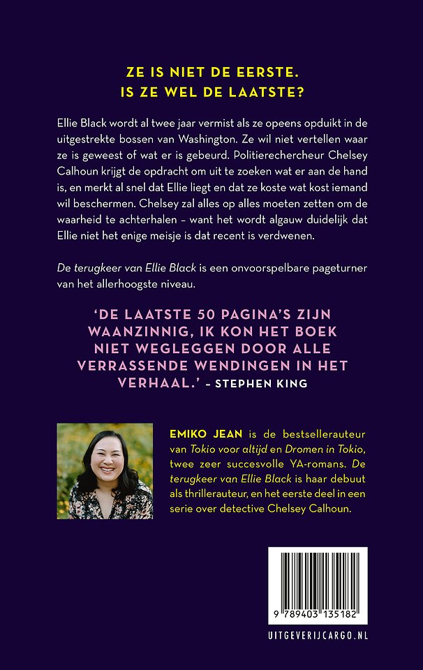 De terugkeer van Ellie Black