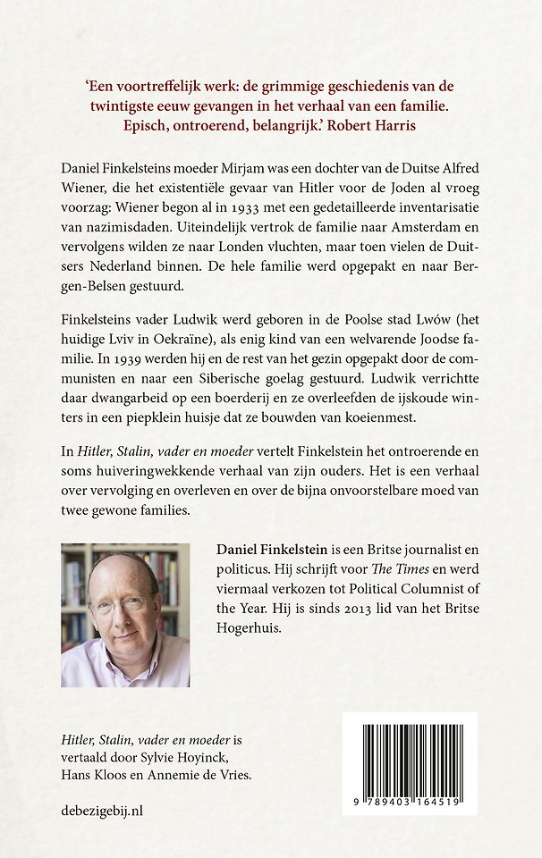 Hitler, Stalin, vader en moeder