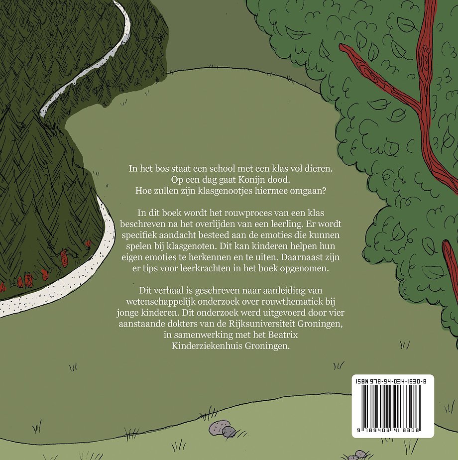 De klas neemt afscheid