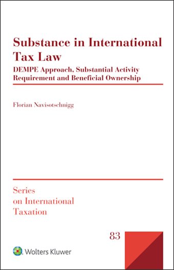 Substance in International Tax Law