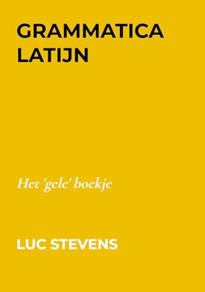 Grammatica Latijn