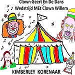 Clown Geert En De Dans Wedstrijd Met Clown Willem