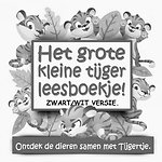 Het grote kleine tijger leesboekje! ZWART/WIT versie.