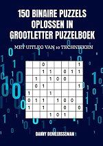 150 binaire puzzels oplossen in grootletter puzzelboek