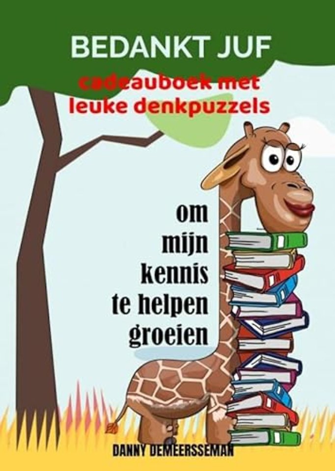 Bedankt Juf om mijn kennis te helpen groeien