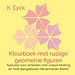 Kleurboek met rustige geometrie figuren
