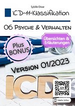ICD-11-Klassifikation 06: Psychische Störungen, Verhaltensstörungen oder neuronale Entwicklungsstörungen