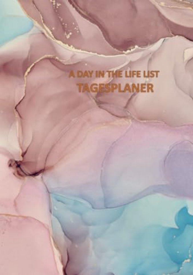 A Day in the Life List A5 Tagesplaner 70 Blätter