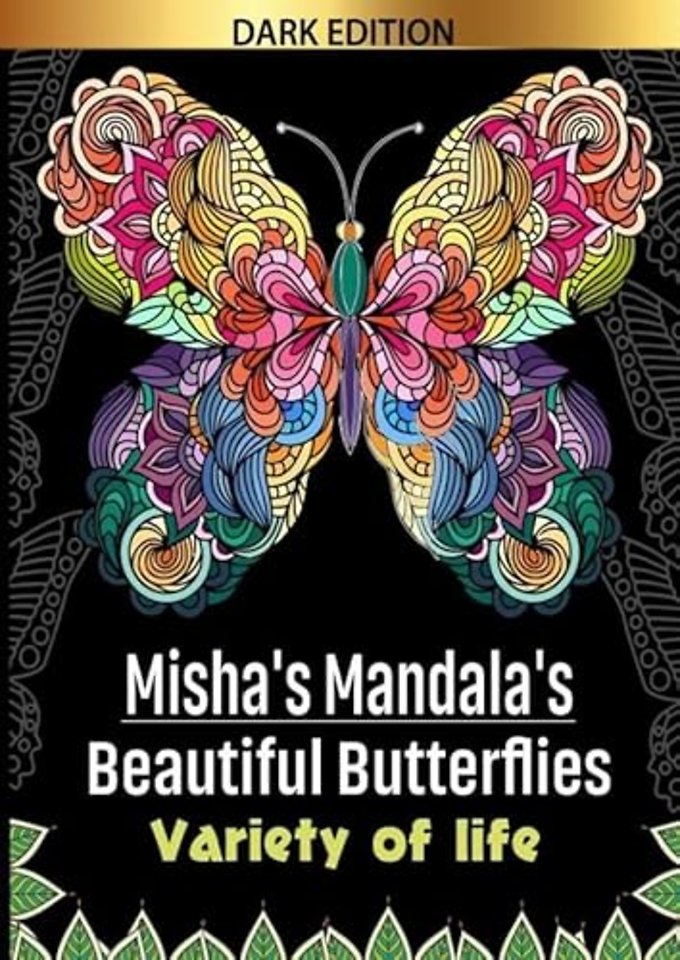 Misha's mandala's: Beautifull butterflies Variety of life