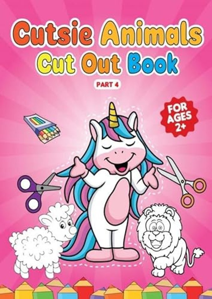 Cutsie Animals - Cut out book