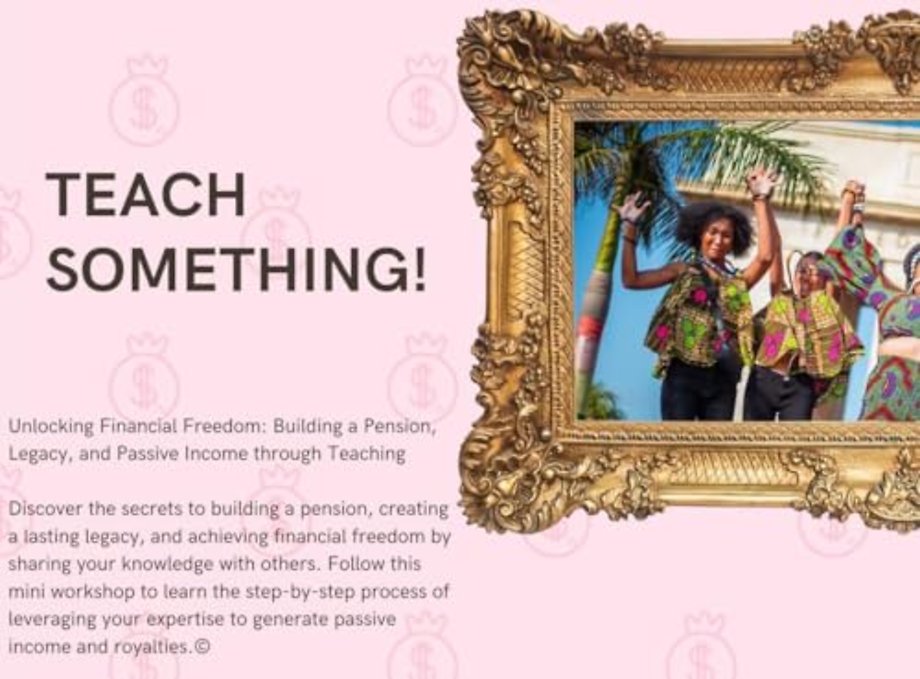 Teach something!