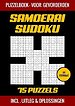 Samoerai Sudoku - Puzzelboek met 75 Puzzels voor Gevorderden