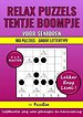 Relax Puzzels: Tentje Boompje voor Senioren 6x6 Raster - 100 Puzzels Groot Lettertype - Lekker Easy Level!