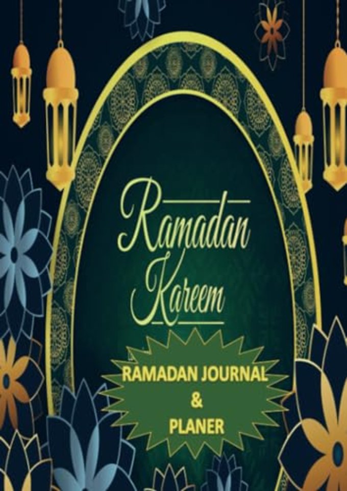 Ramadan Journal & Planer 30 Tage Gebetsverfolgung, Fasten, tägliche Koran-Lesung, Erreichen Ihrer Ziele für den Ramadan, ein täglicher Essensplane