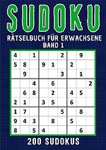 Sudoku Rätselbuch für erwachsene - Band 1
