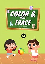 Colorea y traza-niños