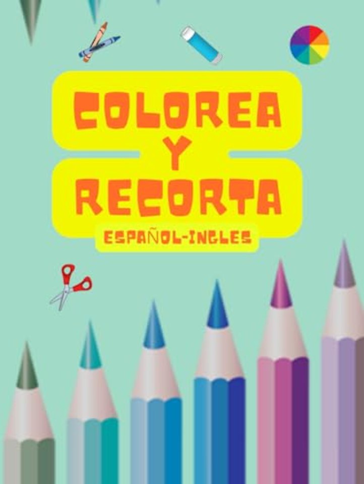 Colorea y Recorta: Español-Ingles