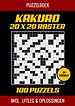 Kakuro 20x20 Raster - 100 Puzzels - Incl. Uitleg en Oplossingen