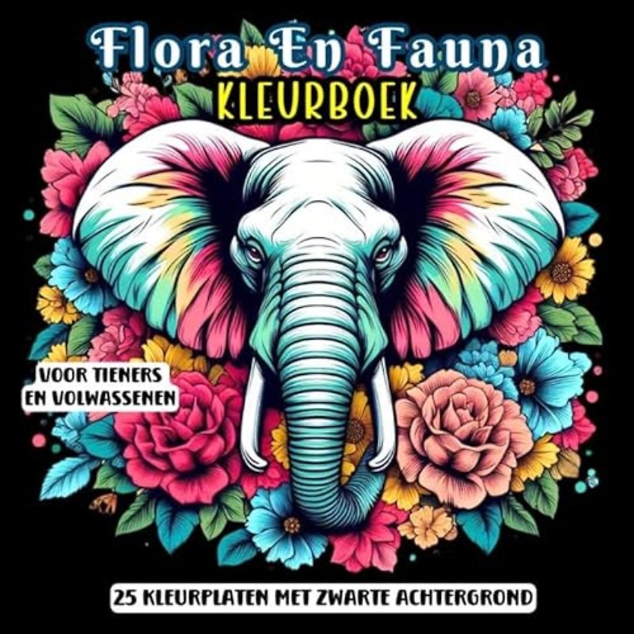 Kleurboek voor Tieners en Volwassenen - Flora en Fauna