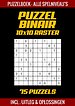 Puzzel Binair - Puzzelboek Alle Spelniveau's - 75 Puzzels Incl. Uitleg en Oplossingen - 10x10 Raster