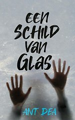 Een schild van glas