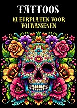 Kleurplaat voor Volwassenen - Tattoos