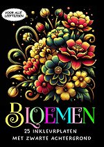 Inkleurplaten voor Volwassenen - Bloemen