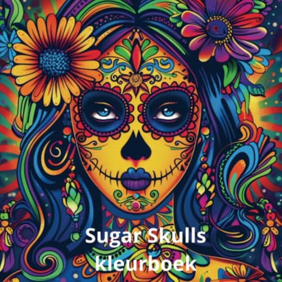 Sugar Skull kleurboek