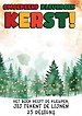 Omgekeerd Kleurboek - Kerst! - Het Boek Heeft de Kleuren, Jij Tekent de Lijnen