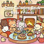 Cozy Coloring Book - Bear Friends